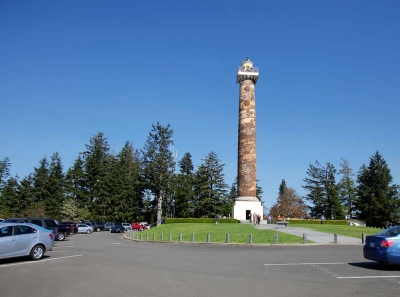 Photo of the Astoria Column, One of the Top Things to Do in Astoria Oregon