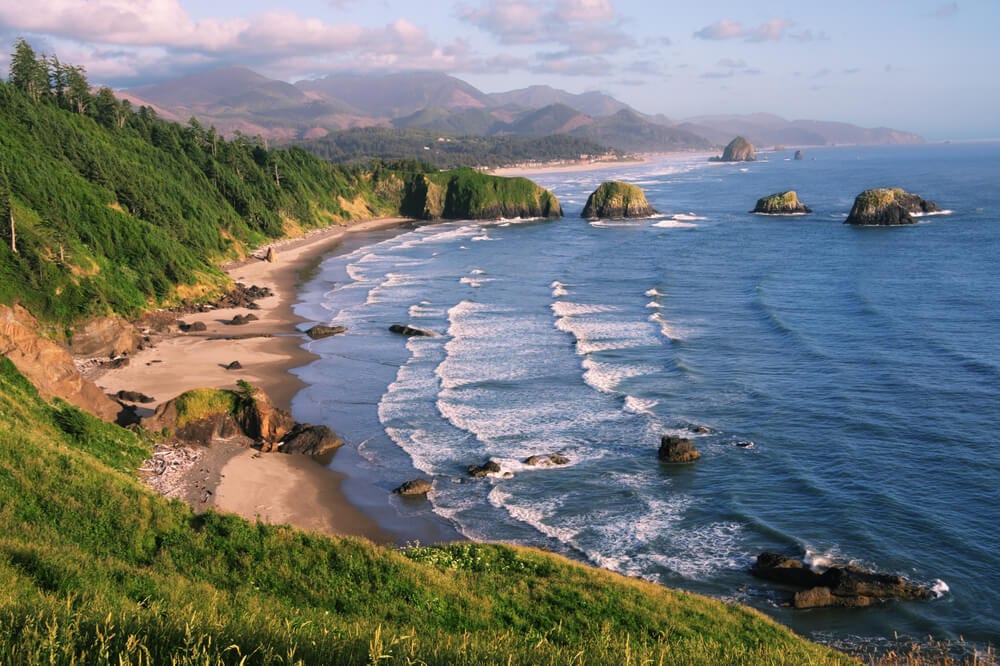 Photo of Ecola State Park's in Cannon Beach, One of the Best Day Trips from Astoria.